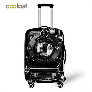Open image in slideshow, Camera pattern Print Luggage Protective Covers Travel Accessories
